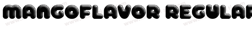 MangoFlavor Regular字体转换